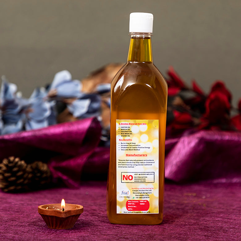 ADVAIK DEEPAM/LAMP OIL - 1000ML