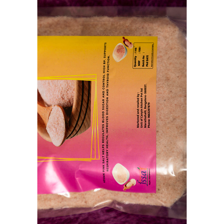 ADVAIK Himalayan Pink Salt Powder - 1000gms